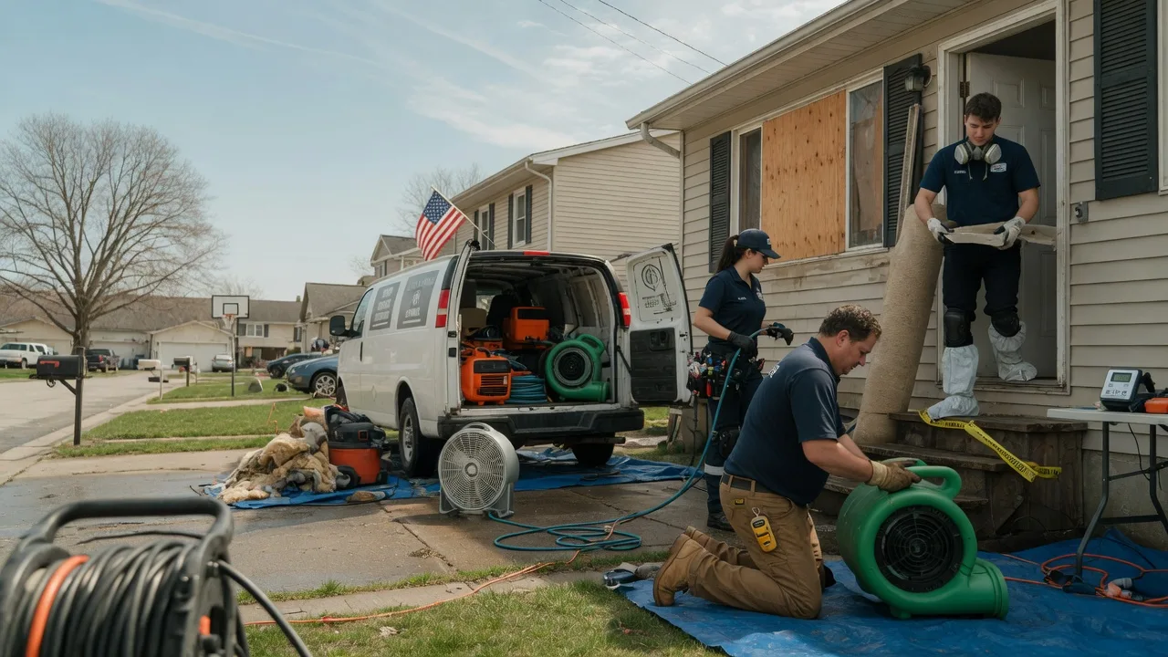 Water Damage Restoration in Enders, NE near me
